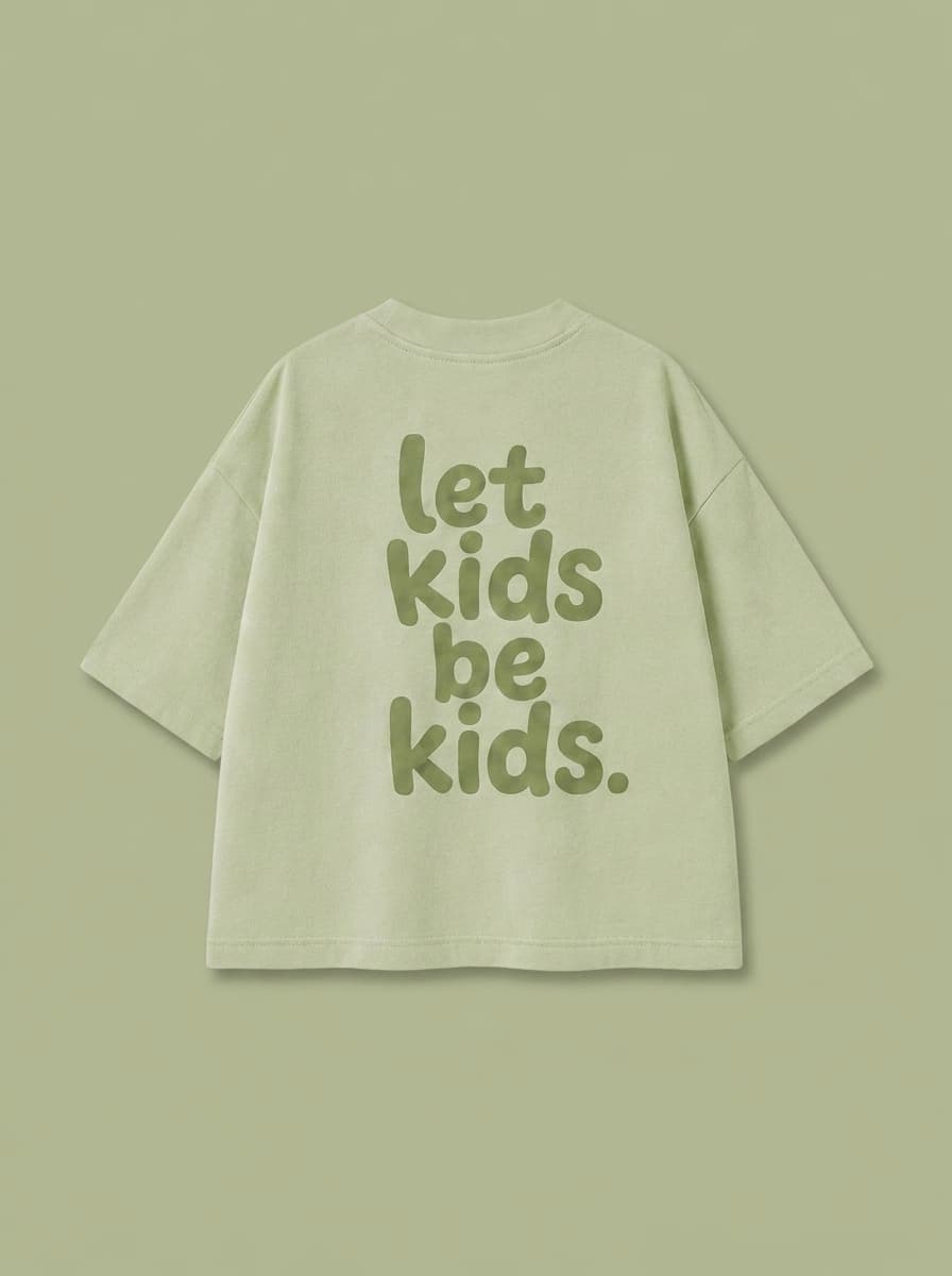 Matcha — Boxy Oversize Tee  — alternate view
